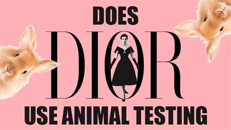 does dior perfume test on animals